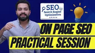 On Page SEO | Practical Session By Adnan Atif