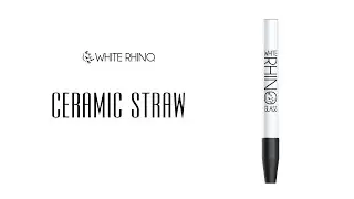 How To Use Ceramic Straw