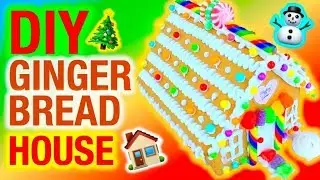 We made a broken Gingerbread House good as new