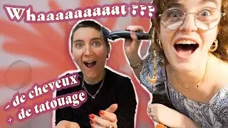 J'ai rasé mes cheveux... 😱 ce que ça m'a appris ET tatouage au genou (ouille) 🥵 - VLOG