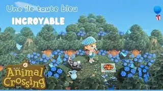 DE RETOUR! AVEC UNE ÎLE TOUTE BLEU INCROYABLE 🫐| ANIMAL CROSSING NEW HORIZONS #acnh