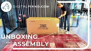Yamaha CLP-885 | Unboxing & Assembly | Digitalpiano.com