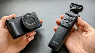 Connect Sony Shooting Grip GP-VPT2BT With Sony ZV-1 , ZV-1 II , ZV-1f -Wireless Remote Selfie Tripod