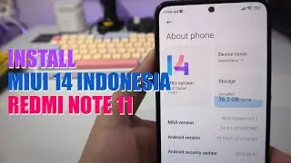 Install MIUI 14 Indonesia Tester Redmi Note 11 NFC Pakai Trik Rename