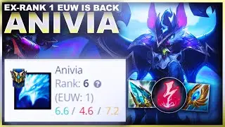 EX RANK 1 EUW ANIVIA IS BACK ON THE CHAMP... IS IT TIME? | League of Legends