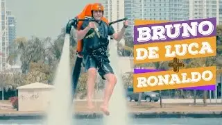 Bruno De Luca + Ronaldo Fenômeno andam sobre as águas de Miami!
