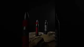 Before and after rendering in unreal engine 5