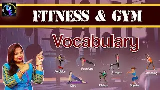 Fitness and Gym Related Word Meanings In Hindi | Fitness Related Vocabulary | English Word Meanings