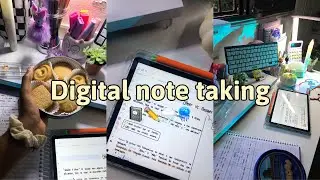 Digital note taking ✨📓🫧+ ASMR + Christmas cookie☃️✨ “Redmi Pad Se”
