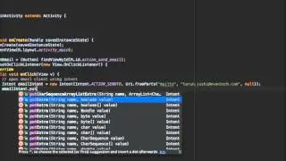 How to Send Email Using Intent in Android