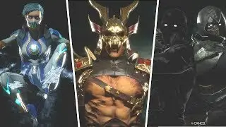 Mortal Kombat 11 - All Intros And Victory Pose Animations (Shao Kahn, Frost)
