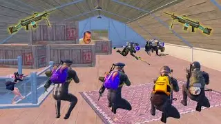 OMG😱Victor Squad M249 Camper and Wars😈😂 PUBG Mobile WTF & Funny Moments! BGMI