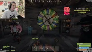 Shroud with the perfect timing after xQc loses 8k scrap gambling | OTV Rust Server