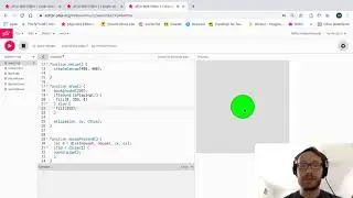 p5.js tutorial - Clicking circles to trigger sound & animation - part 2: Adding sounds & animation