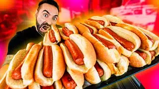Quebrando o RECORDE de HOTDOGS?? + Volta pro Brasil 🇧🇷