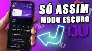 Modo escuro Nubank como ativar - como colocar modo escuro no Nubank