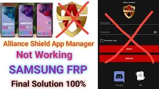 Alliance Shield X Not Working | Samsung Android 11 FRP | Service mode usb | Not Show Solution final