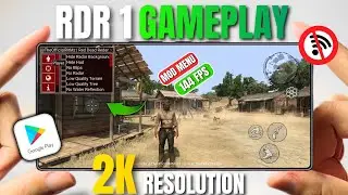 How To Install MOD Menu❓ How To Enable 144 FPS❓Red Dead Redemption Mobile 🔥🤯