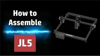 How to assemble JL5 laser engraver machine?