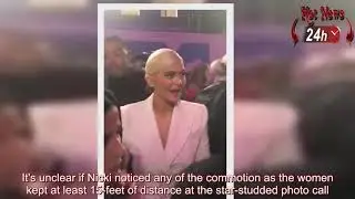 Nicki Minaj has reacted to the news that Kylie Jenner avoiding her at VMAs