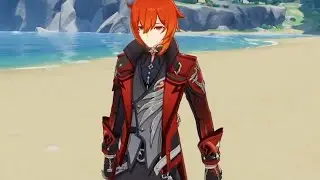 NEW PAID DILUC SKIN FULLY DISPLAYED (Genshin Impact)