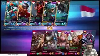 Epic Moment Cupid,Oura,Lynx,StrVz,Prince Terbantai Lose dalam 11menit mobile legends !