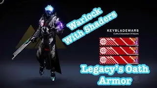 Destiny 2 - Legacy's Oath Complete Armor Set (Warlock) DSC With  Shaders