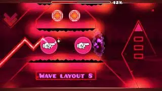 yay i beat another wave thingy in geometry dash