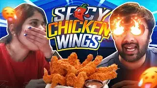 Blazin' Buffalo Wild Wings Challenge With My Wife 🥵🌶️