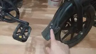 Доработка крыльев на электровеле Kugoo V1
