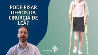 Pode pisar depois da cirurgia de reconstrução do ligamento cruzado anterior do joelho?