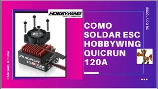 HOW TO INSTALL HOBBYWING QUICRUN 120A ESC