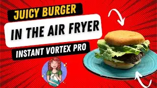 Air Fryer Burger #airfryerburger #airfrying #vortexairfryer