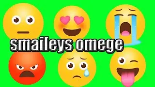 Green Screen Smileys Emojis || Green Screen Smileys emojis Animation 9 Effects || Editing Release