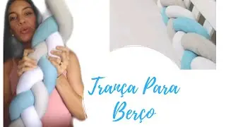 DIY TRANÇA PARA BERÇO / Fiz a trança de berço para os gêmeos!