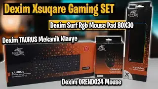 Yeni Marka Dexim Xsquare Oyuncu SETİ - Dexim TAURUS - Dexim Surf - Dexim ORENDO24 incelemesi
