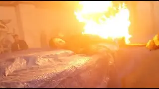 They set me on fire and I span out of it! | Chasearmitage.com