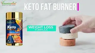 Vitaminnica Keto Fat Burner- Natural Weight Loss 🔥💊 #keto #shorts #fatburn