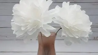 DIY Easy Flower Making for kids By Using Tissue Paper And Hair pins