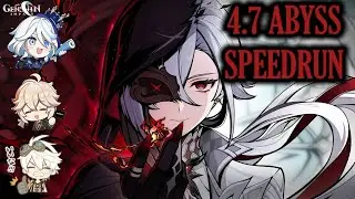 C2 Arlecchino Top Half 55s Continuous Speedrun | 4.7