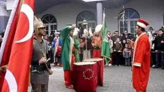 Dortmund Eving Selimiye Camii Minare Acilisi 03 10 2009 Mehter Takimi