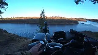 Приехали в деревню после зимы) Мотоцикл Урал - выезд на покатушки! Планы на лето!