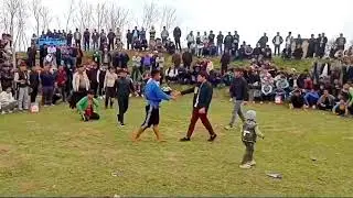 КУРАШДА ЖАНЖАЛ БУЛИБ КЕТИ