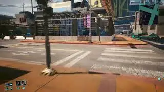 Cyberpunk 2077 Flying Car