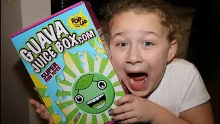 GUAVA JUICE BOX UNBOXING!!!!! SHE WAS SO EXCITED... STAY JUICY!!!