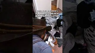 When your favorite shirt is in the dirty clothes 😩