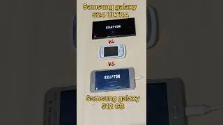 New Galaxy Z Fold 6😈 vs SAMSUNG S24 ULTRA vs IPHONE15 vsA35 5G- PUBG SPEED TEST #pubgmobile #shorts
