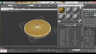 3ds Max Modeling Tutorial: How to model Biscuit using Chamfer Cylinder