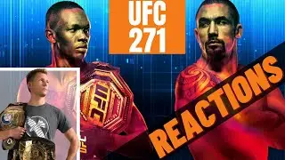 Watching UFC 271 Main & Co-Main Event