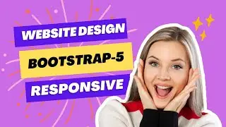 ecommerce website design with html bootstrap 5 js
